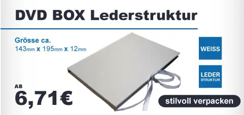 Produktwerbung CD-Lederbox