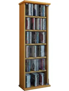 Details zu CD-Turm VCM Vetro für 150 CDs oder 65 DVDs
