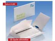 CD-Umschläge mit Fenster und Tasche