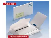 CD-Umschläge mit Fenster und Tasche