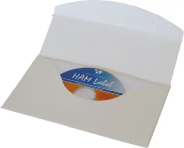 CD-Umschläge selbstklebend mit Fenster