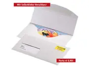 CD-Umschläge selbstklebend mit Fenster