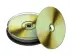 CD-R bedruckbar weiß/gold - Archiv-CD - 10 Stück  (CD-Rohlinge farbig) 