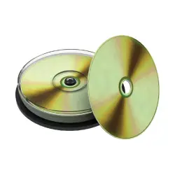 Details zu CD-R bedruckbar weiß/gold - Archiv-CD - 10 Stück ArtNr.21809-69