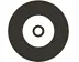 CD-Rohlinge Vinyl Carbon - bedruckbar/inkjet printable weiß - Brennseite schwarz- 50 Stück  (CD-Rohlinge Vinyl) 