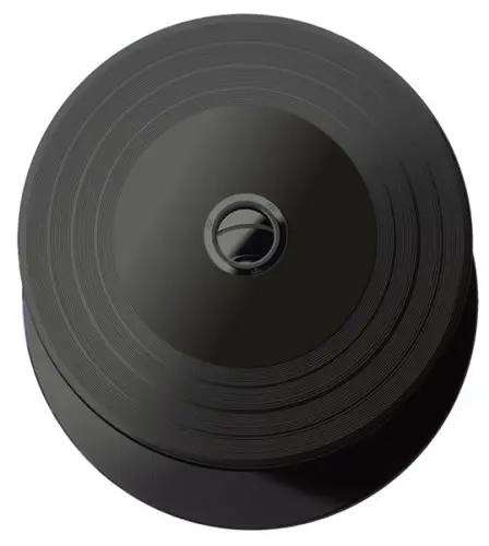 CD-Rohlinge Vinyl Color - etikettierbar - komplett schwarz