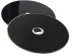 CD-Rohlinge Vinyl Color - etikettierbar - komplett schwarz  (CD-Rohlinge farbig) 