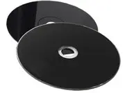 CD-Rohlinge Vinyl Color - etikettierbar - komplett schwarz