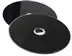 CD-Rohlinge Vinyl Color - etikettierbar - komplett schwarz  (CD-Rohlinge Vinyl) 