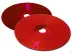 COLOUR-Line CD-Rohlinge Vinyl - komplett rot  (CD-Rohlinge etikettierbar) 