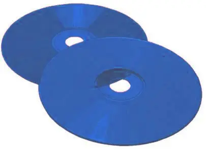 COLOUR-Line CD-Rohlinge Vinyl - komplett blau (CD-Rohlinge farbig)