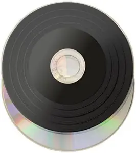 Details zu CD-Rohlinge Vinyl Color - etikettierbar - schwarz/silber ArtNr.21953-3860
