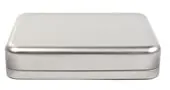 Details zu Designer Metalldose 15,5 x 11 cm ArtNr.24928-3652