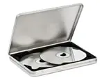 Details zu DVD-Metallbox TinTops DVDS Samt Double für 2 DVDs ArtNr.24952-2276