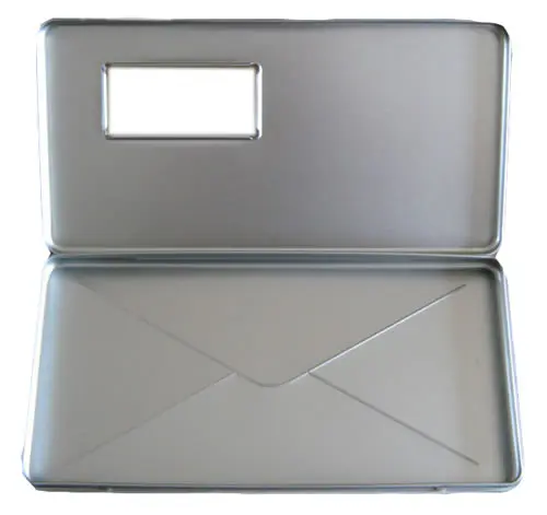 Metallhülle im Briefformat mit Fenster (Designer Metallhüllen) (DVD-Metallboxen)