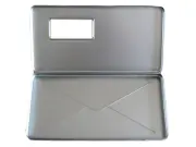 Metallhülle im Briefformat mit Fenster (Designer Metallhüllen)