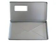Metallhülle im Briefformat mit Fenster (Designer Metallhüllen)