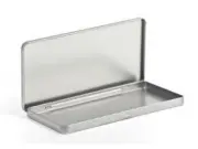 Metallhülle im Schokoladen-Tafelformat ohne Fenster