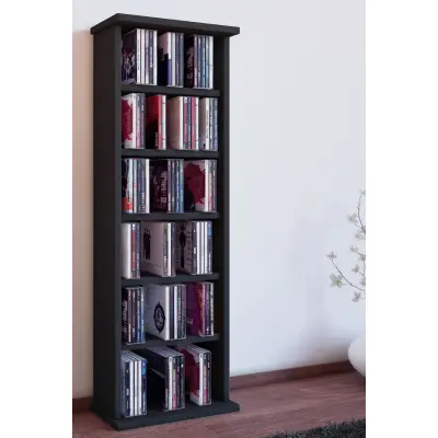 VCM CD/DVD-Turm "Vostan" für 150 CDs oder 65 DVDs (CD- und DVD-Moebel)
