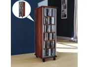 CD-Turm VCM Valenza drehbar für 300 CDs oder 130 DVDs
