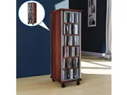 CD-Turm VCM Valenza drehbar für 300 CDs oder 130 DVDs