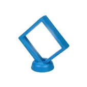 Details zu 3D-Schweberahmen - blau - 11cm ArtNr.35636-3868