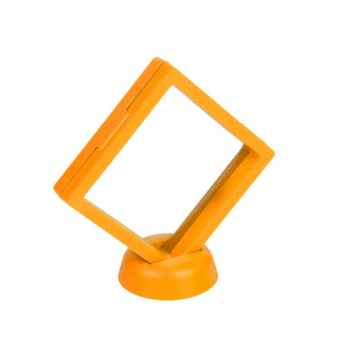 3D-Schweberahmen - orange - 11cm (CD-Luxusboxen)