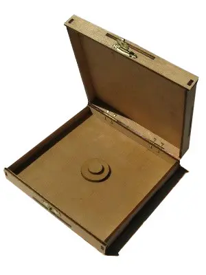 Greenline CD-Holzbox Birke dunkel