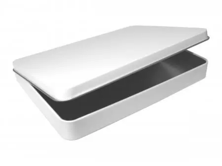 Metallhülle A5 weiß (Designer Metallhüllen)