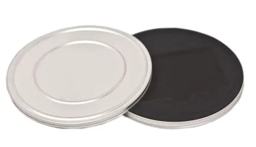 runde Gutscheindose schwarz Karten Metalldose (DVD-Metallboxen)