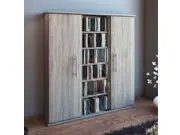 CD-Schrank VCM Santo für 450 CDs oder 195 DVDs