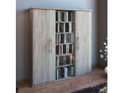 CD-Schrank VCM Santo für 450 CDs oder 195 DVDs
