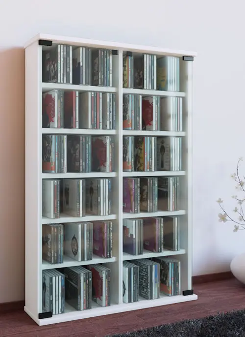 CD-Turm VCM Roma für 300 CDs oder 130 DVDs (CD-Tuerme 300-500)