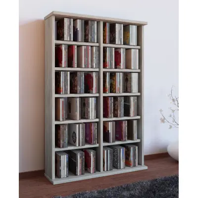 VCM CD/DVD-Turm "Ronul" für 300 CDs oder 130 DVDs (CD-Tuerme 100-300)