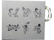 CD Art Box - weiß - mit Hochzeitsbildern