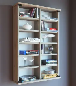VCM CD/DVD Wand-Regal "Zuntisa" (CD-Tuerme 100-300)