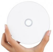 TAIYO YUDEN DVD-Rohlinge - bedruckbar/inkjet printable weiss - DVD-R 4,7GB - 100 Stück