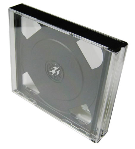 25 CD/DVD JEWEL CASES Single Disc SUPER JEWEL BOX SJB 