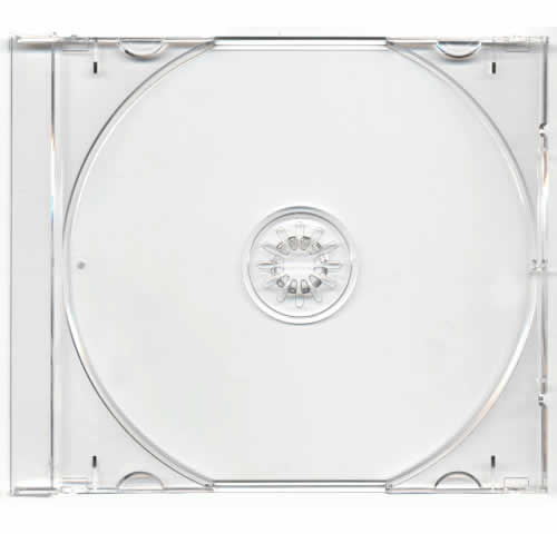 Tray für CD-Jewelcase Ultra High Quality - transparent