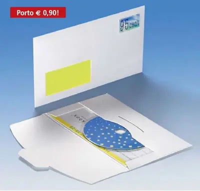 Combi-Diskumschläge für CD (Versandverpackung)