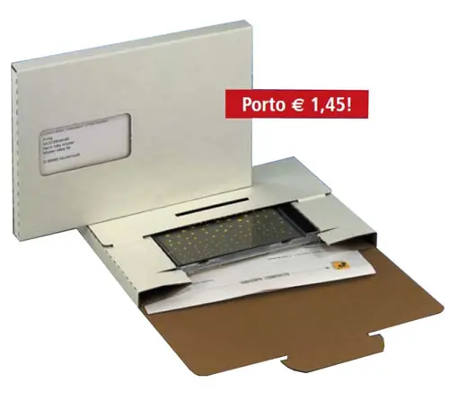 CD-Versandbox A5 mit Fenster (Versandverpackung)