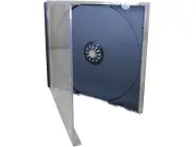 CD-Jewelcase mit schwarzem Tray - 50 Stück