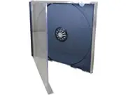 CD-Jewelcase mit schwarzem Tray - 50 Stück