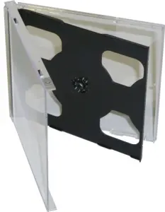 CD-Doppel-Hüllen Jewelcase - 25 Stück (CD-Mehrfachboxen)