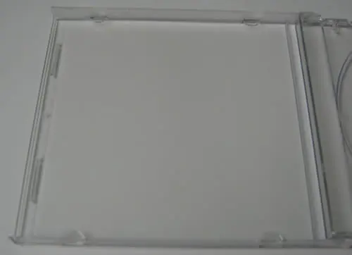 CD-Jewelcase mit transparentem Tray - 50 Stück