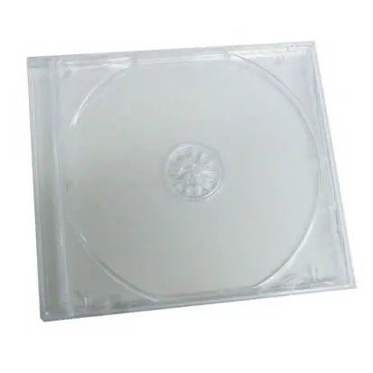 CD-Jewelcase mit transparentem Tray - 50 Stück (CD-Huellen Jewel Case)