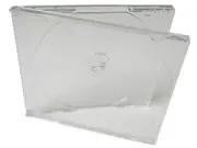 CD-Jewelcase mit transparentem Tray - 50 Stück