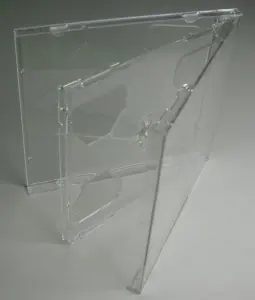 CD-Doppel-Hüllen Jewelcase - komplett transparent