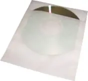 Details zu CD/DVD-Pergamyntaschen - transparent frosted - 50 Stück ArtNr.97044-318