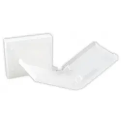 Details zu CD/DVD-Archivierungsbox PP10 - transparent/frosted ArtNr.98083-1307